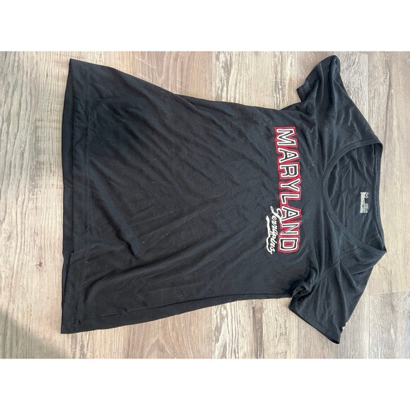 University of Maryland under Armour t shirt size small black and red - Picture 1 of 3